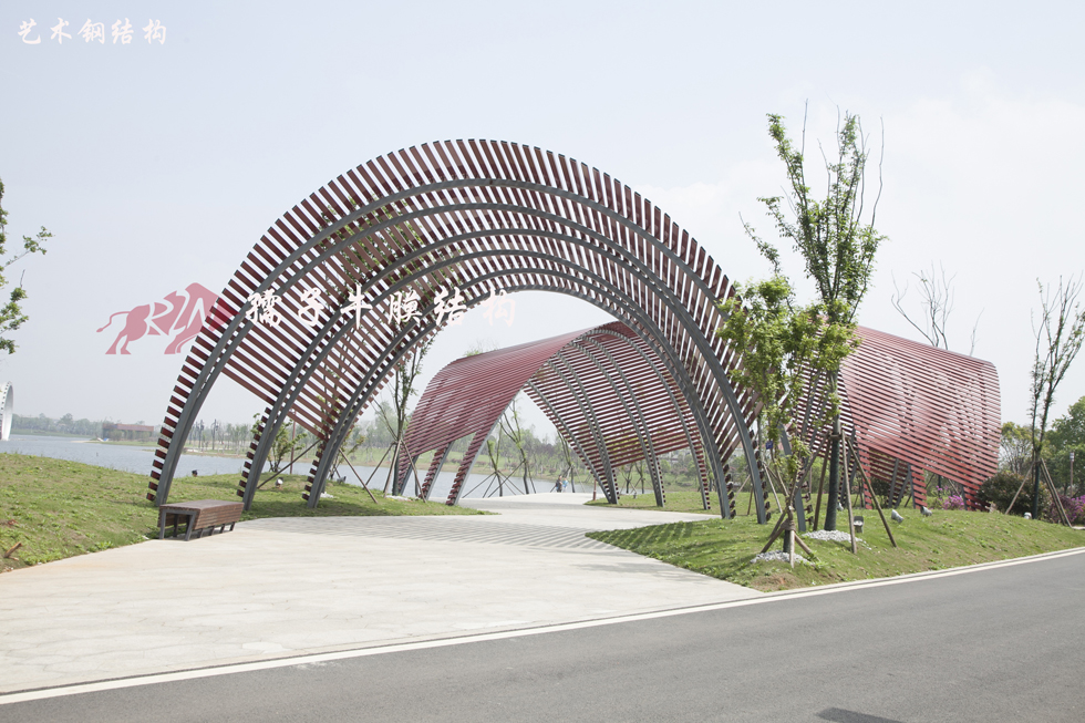 艺术钢结构-渔网